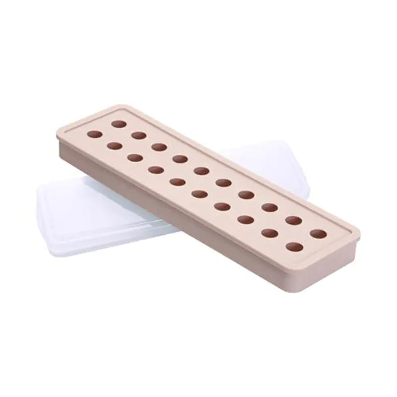Creative Silicone Ice Tray with Lid for Ice Cubes
